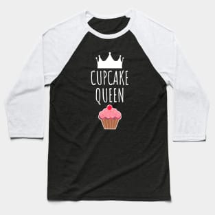 Cupcake Queen Baseball T-Shirt